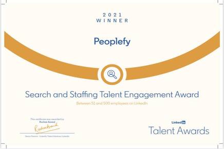 Search and Talent Engagement Award